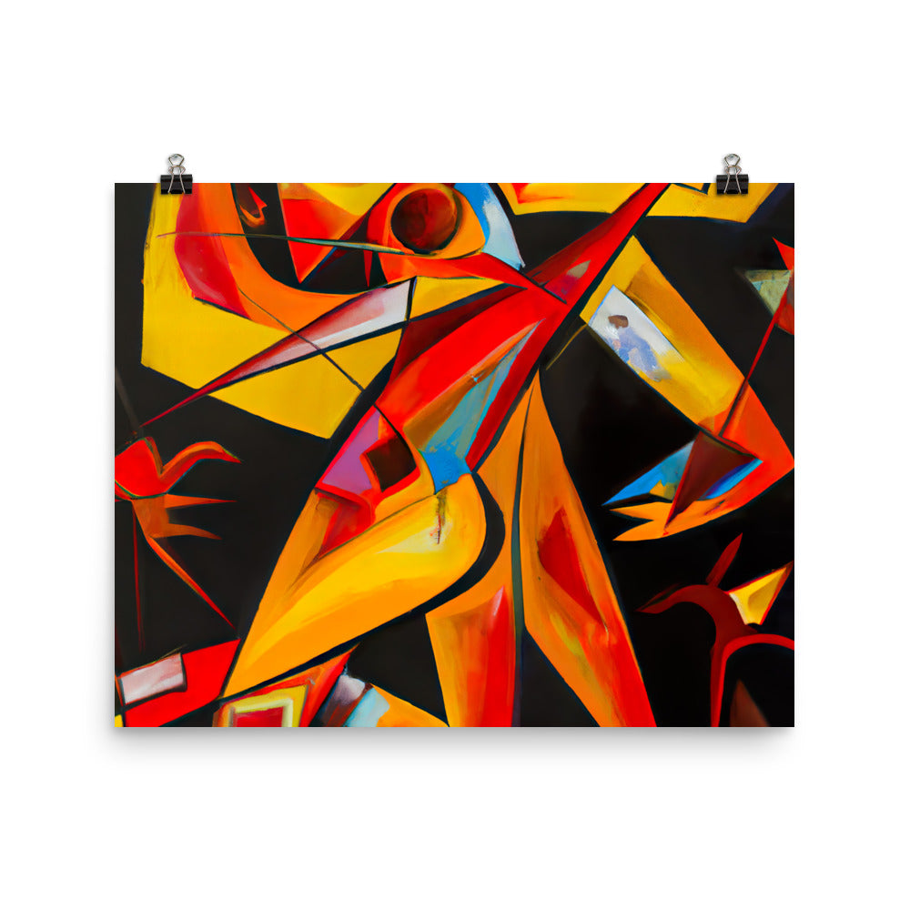 Red Dance Rahmenloses Poster