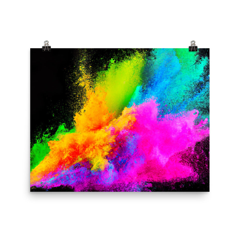 Colour Rahmenloses Poster