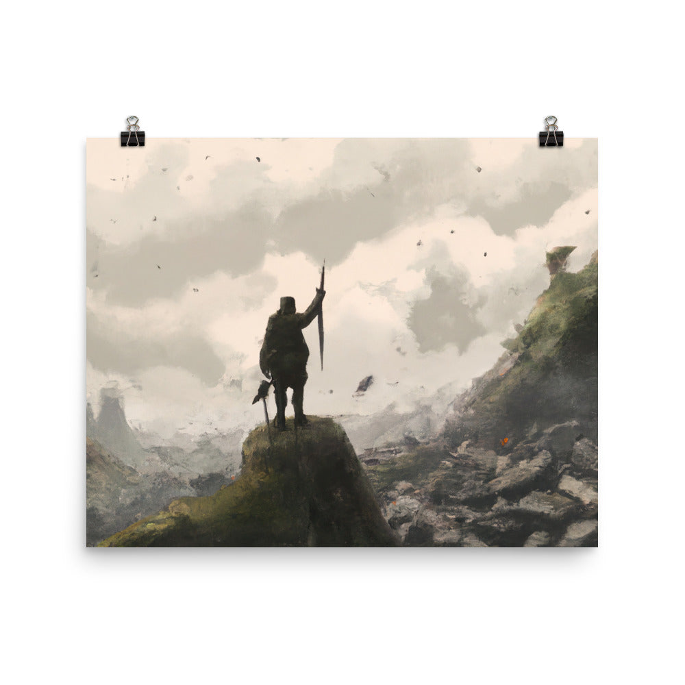 Old Soldier Rahmenloses Poster