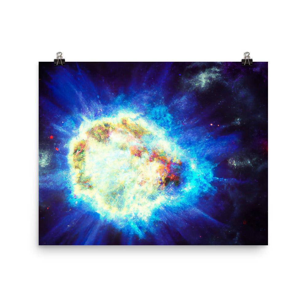 Dying Star Rahmneloses Poster