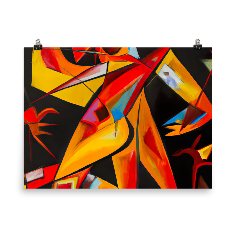 Red Dance Rahmenloses Poster
