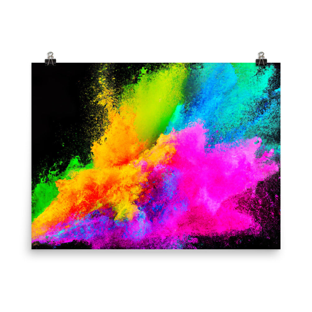 Colour Rahmenloses Poster