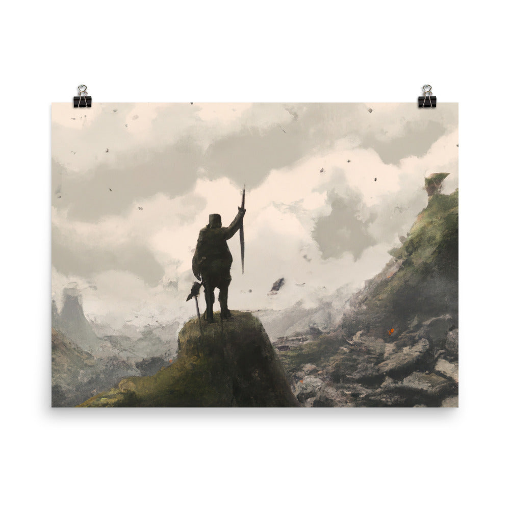 Old Soldier Rahmenloses Poster