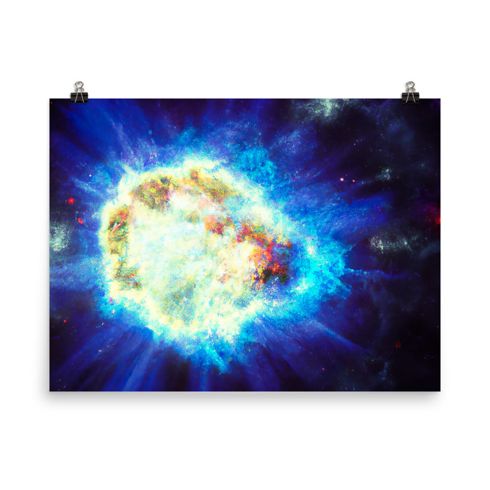 Dying Star Rahmneloses Poster