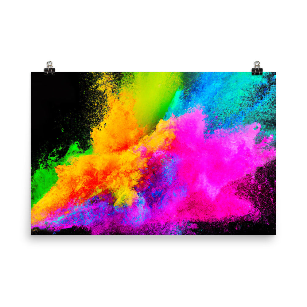 Colour Rahmenloses Poster