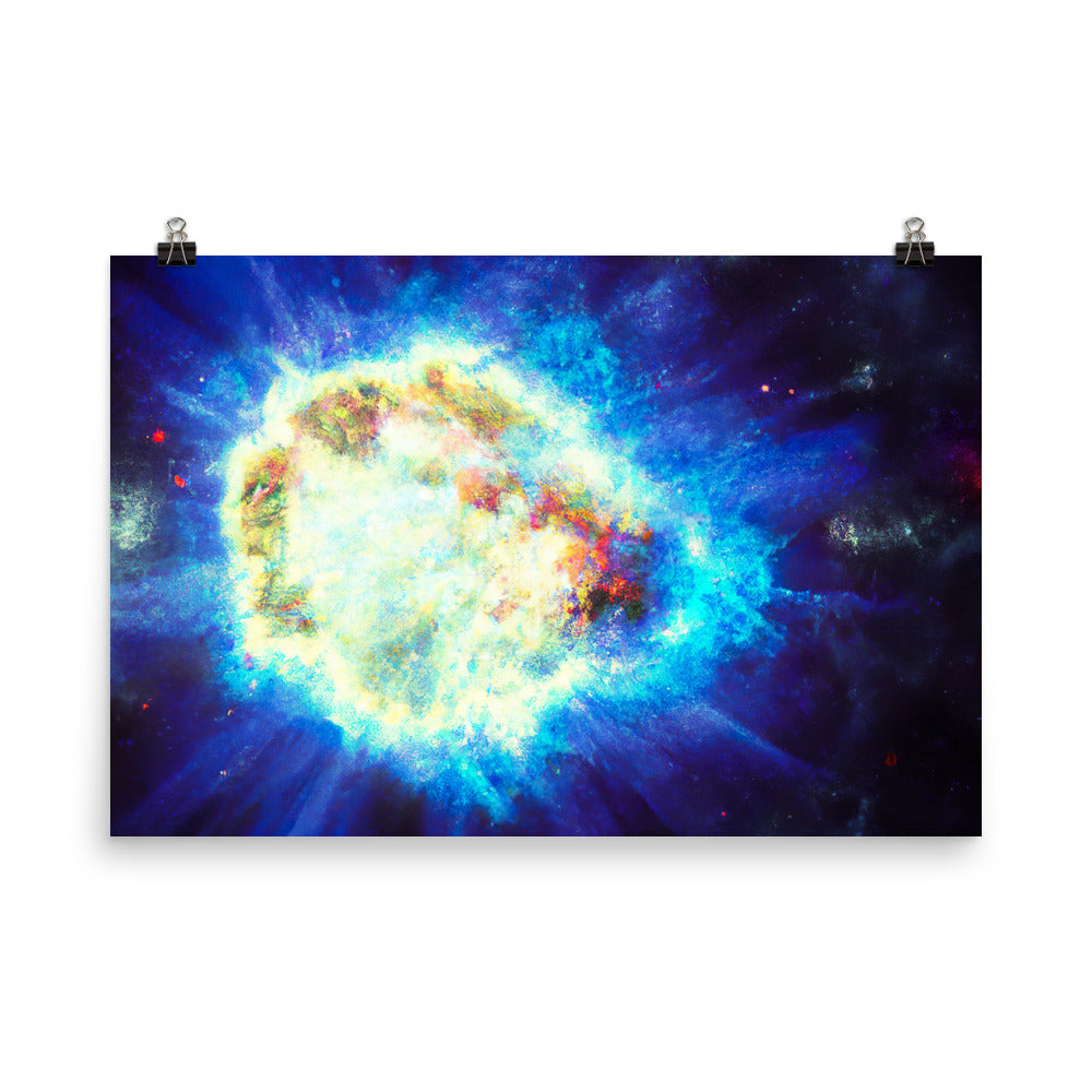 Dying Star Rahmneloses Poster