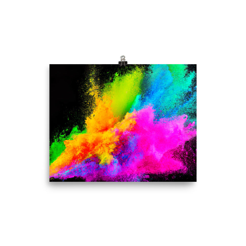 Colour Rahmenloses Poster