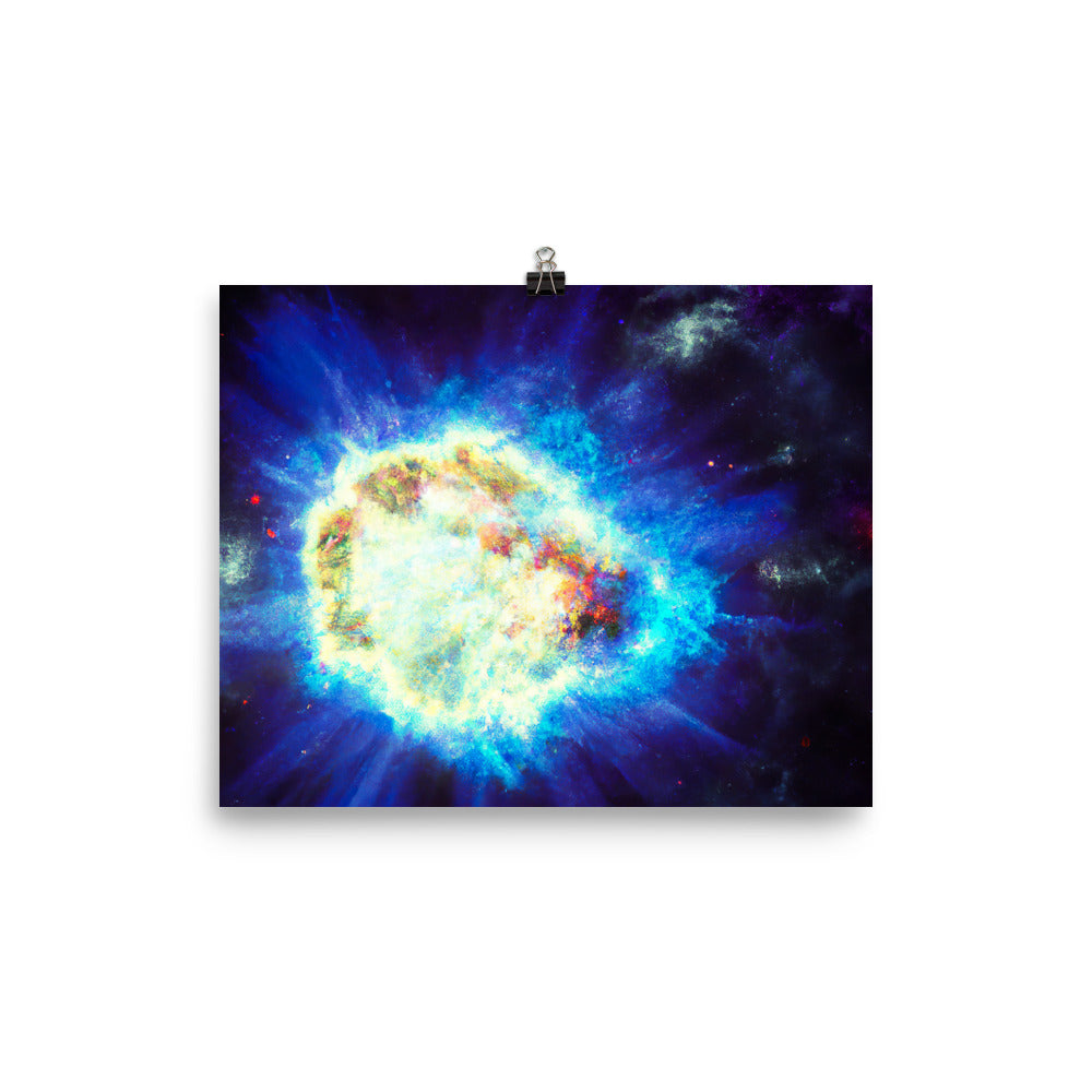 Dying Star Rahmneloses Poster