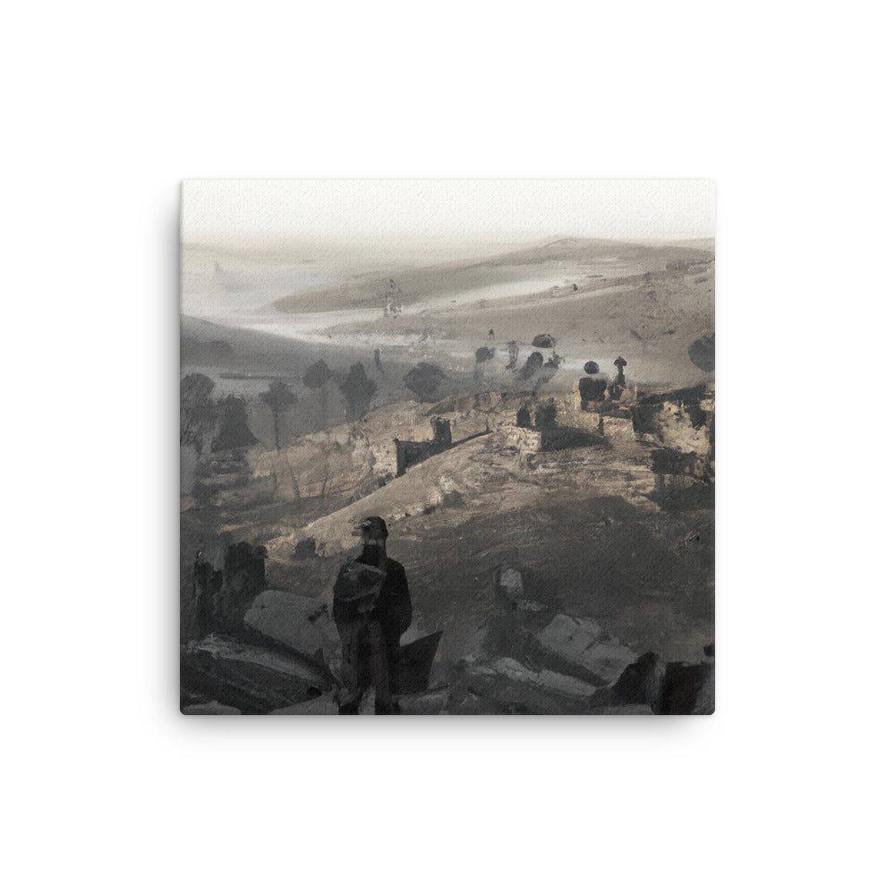 View of Terror Leinwand