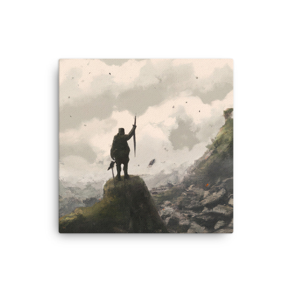 Old Soldier Leinwand