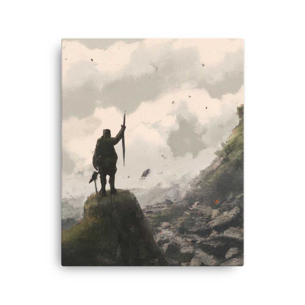 Old Soldier Leinwand