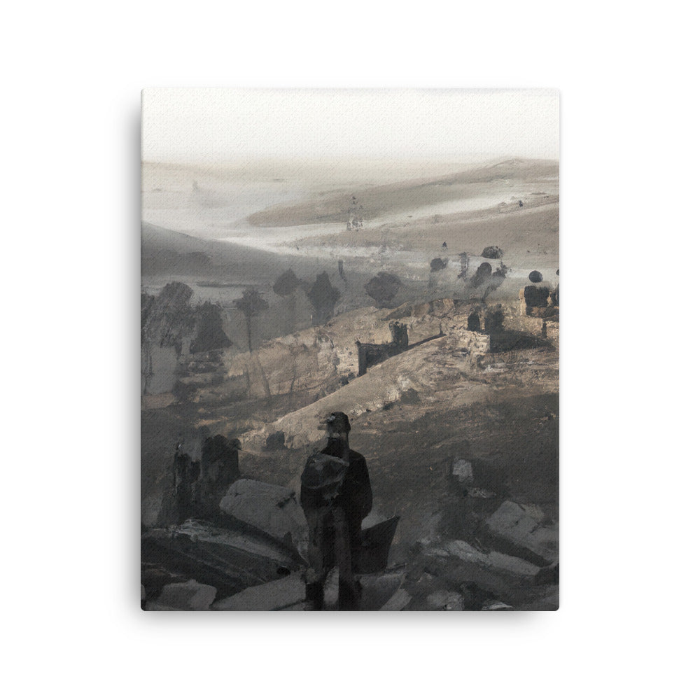 View of Terror Leinwand
