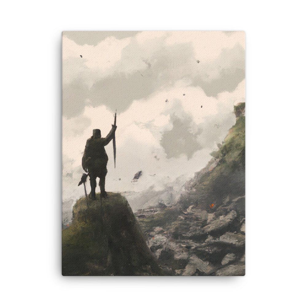 Old Soldier Leinwand