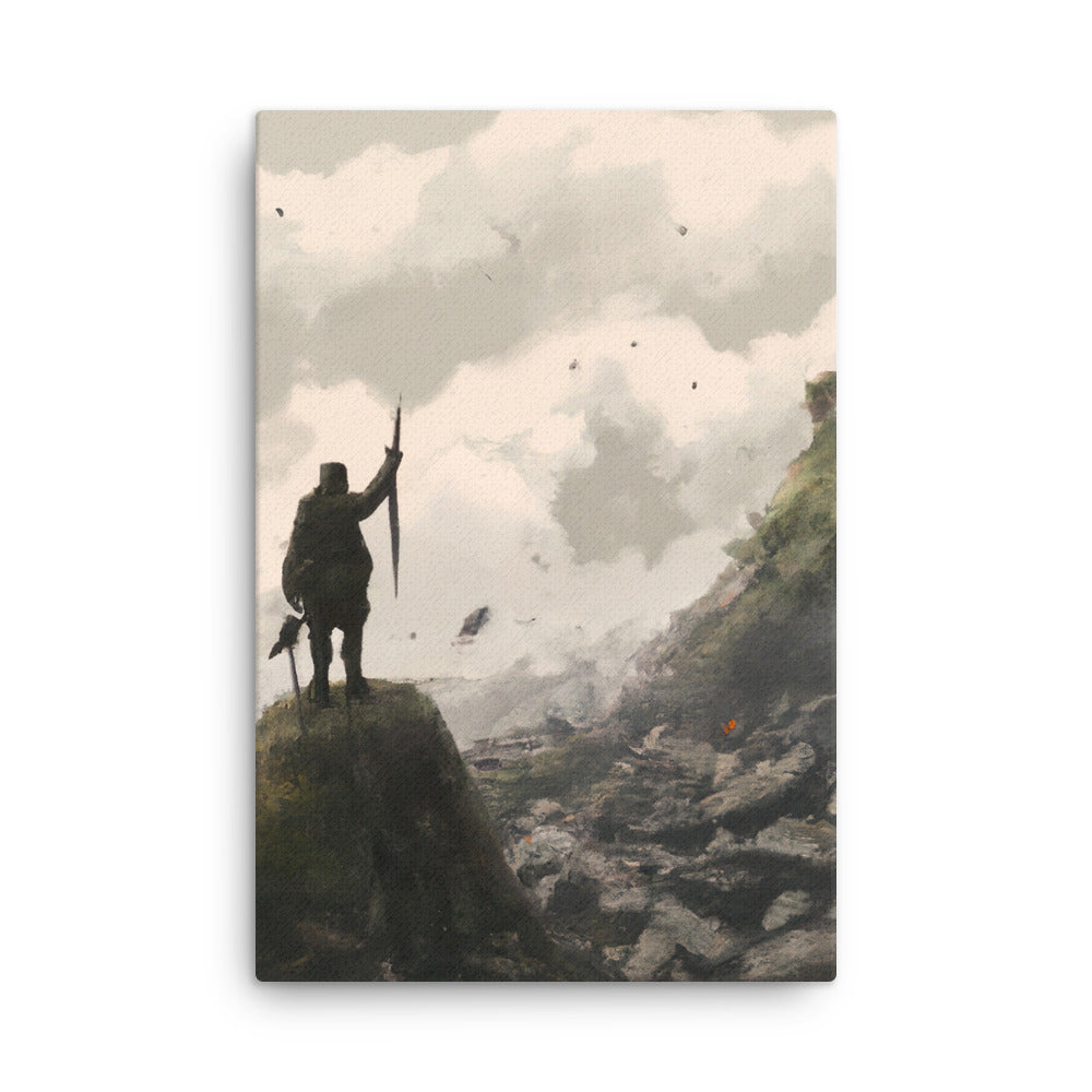 Old Soldier Leinwand