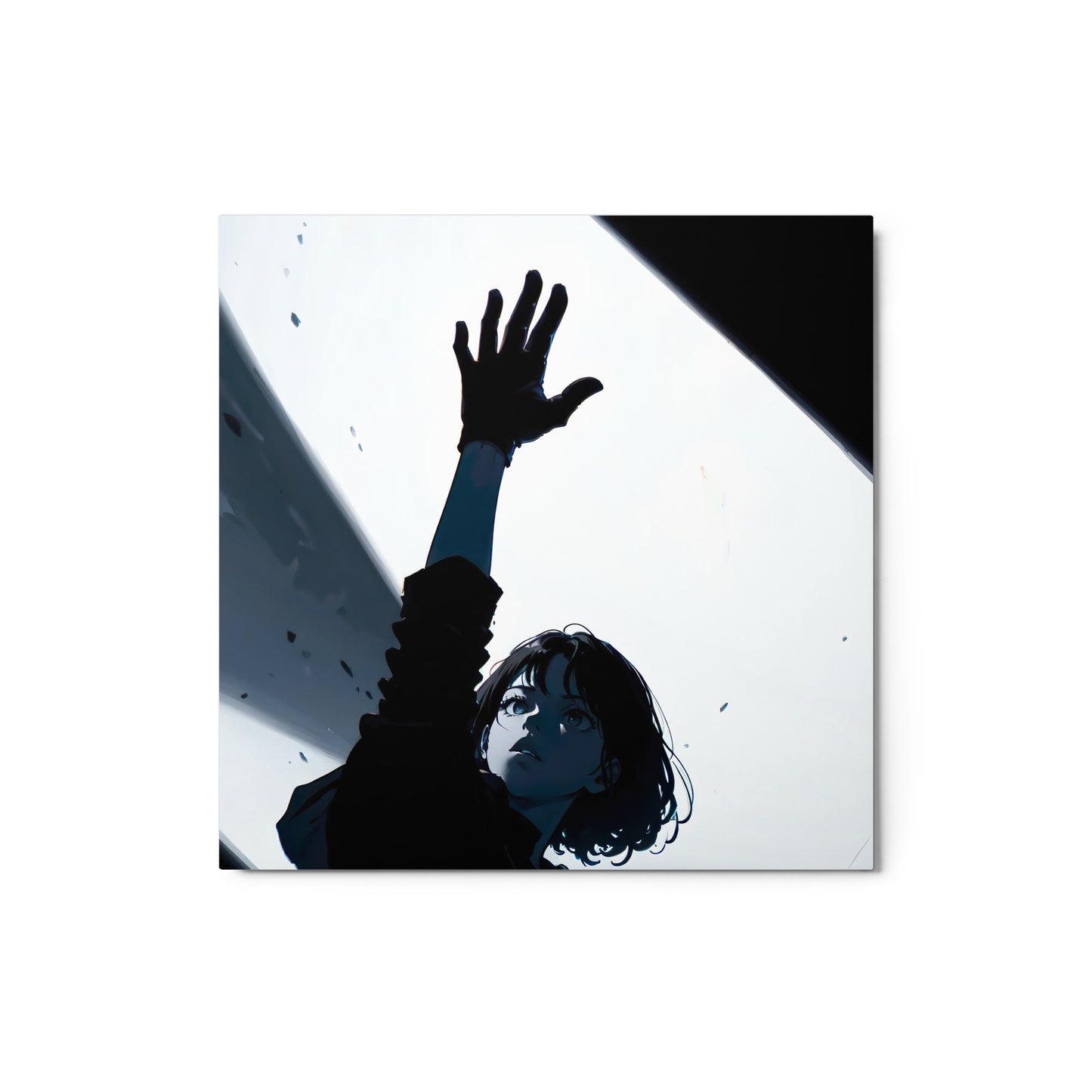 Reach for the Stars Metallposter