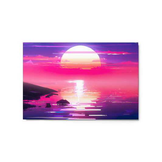 SunBurn Metallposter