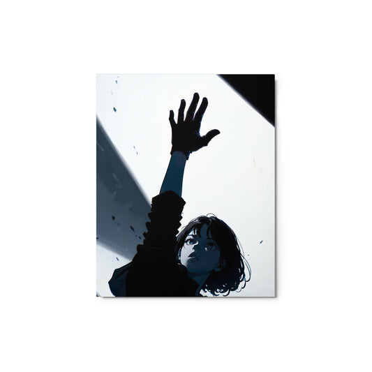 Reach for the Stars Metallposter