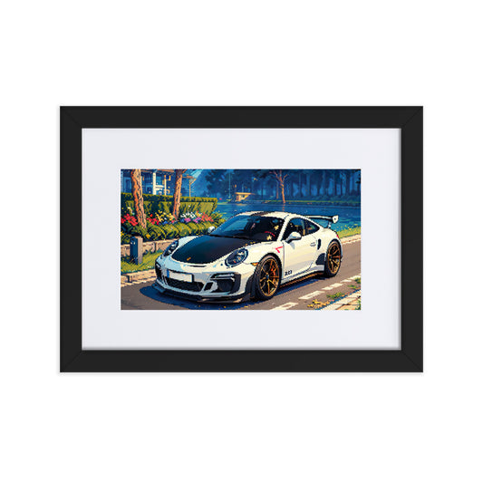 P-911-GT3-RS Eingerahmtes Poster