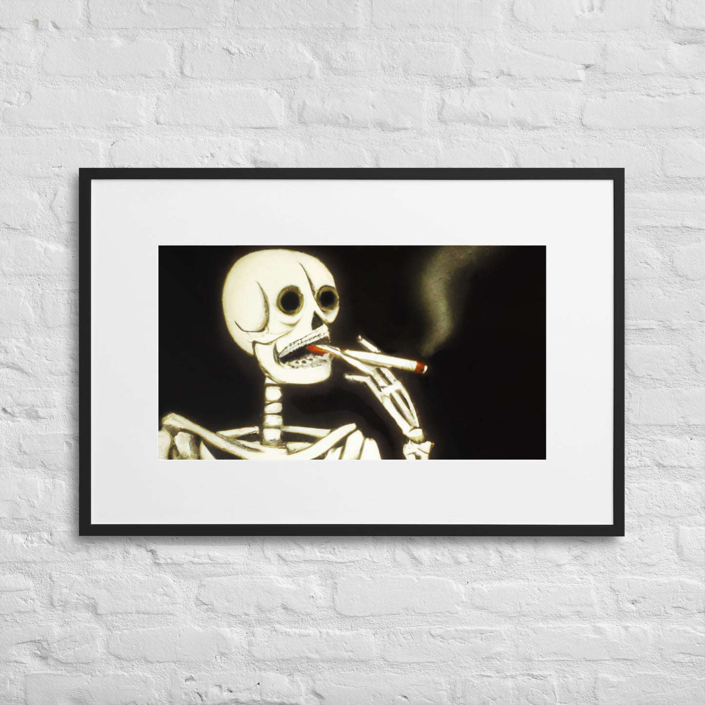 Smoking Kills Eingerahmtes Poster