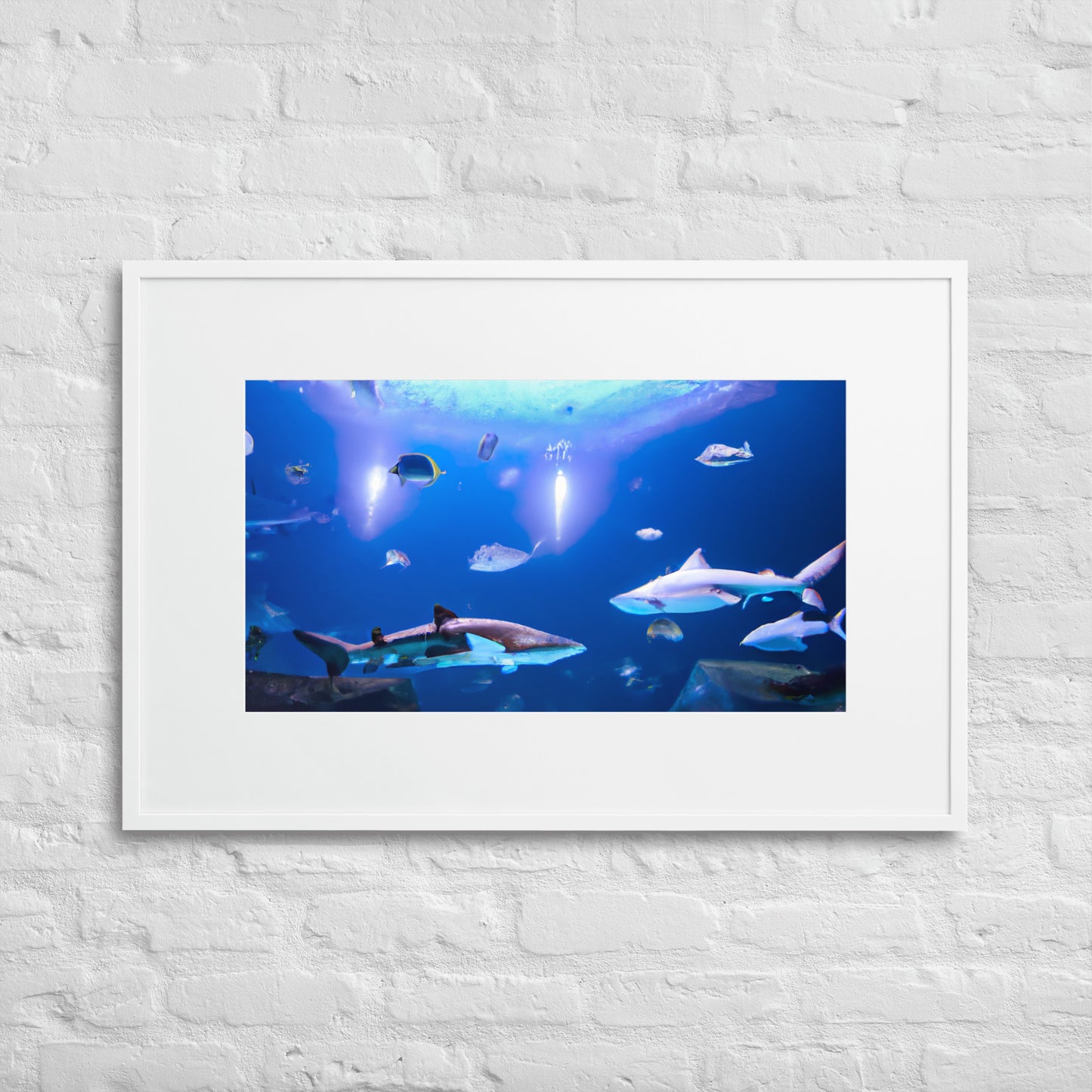 Peace at Sea Eingerahmtes Poster