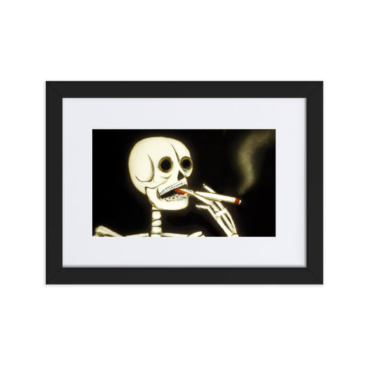 Smoking Kills Eingerahmtes Poster