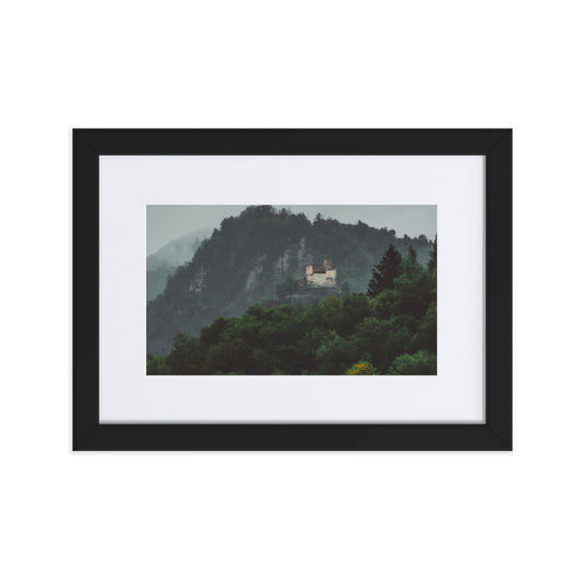 Secret in the Woods Eingerahmtes Poster