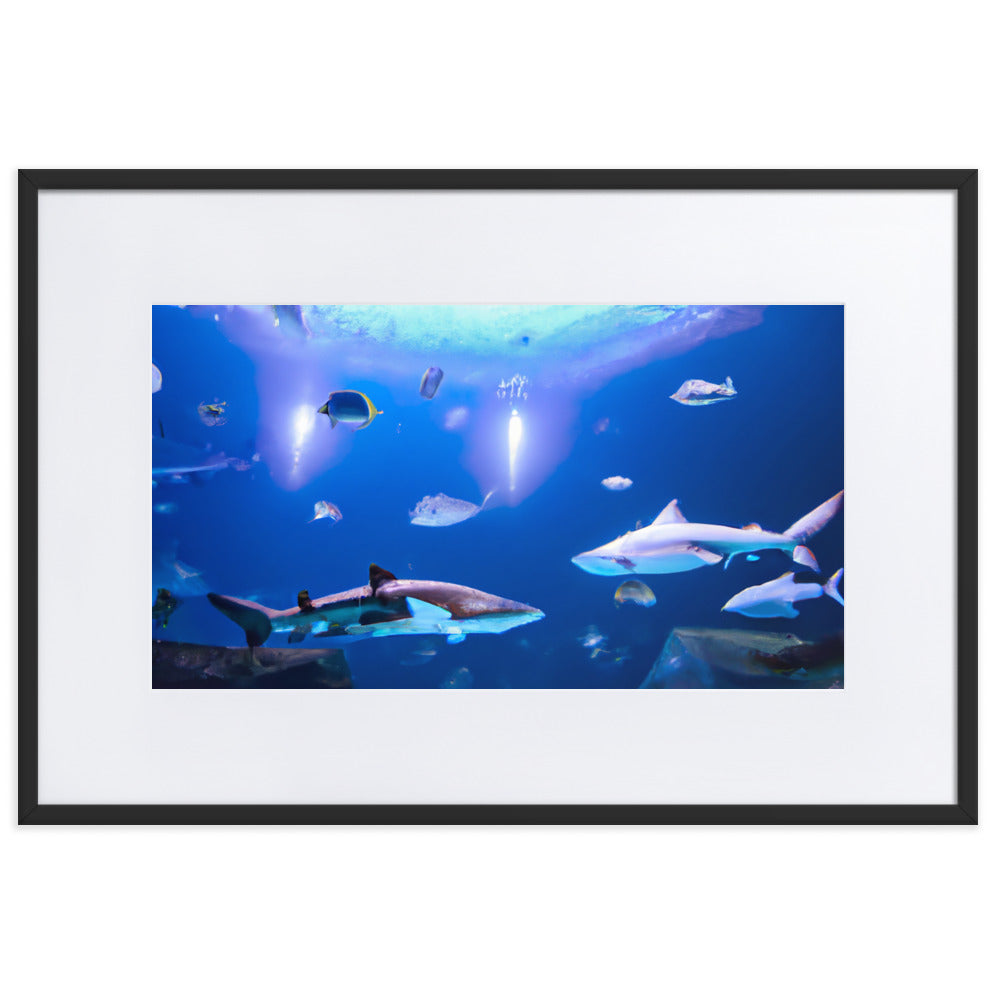 Peace at Sea Eingerahmtes Poster