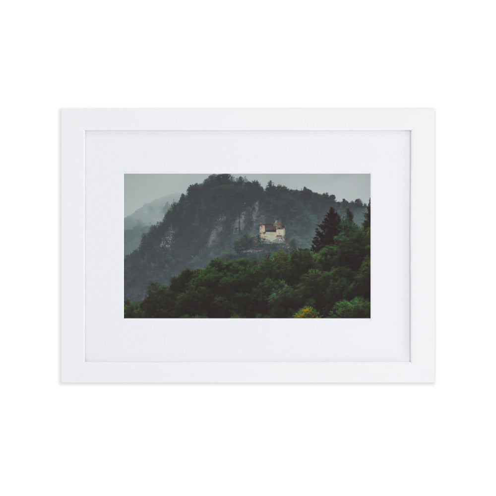 Secret in the Woods Eingerahmtes Poster