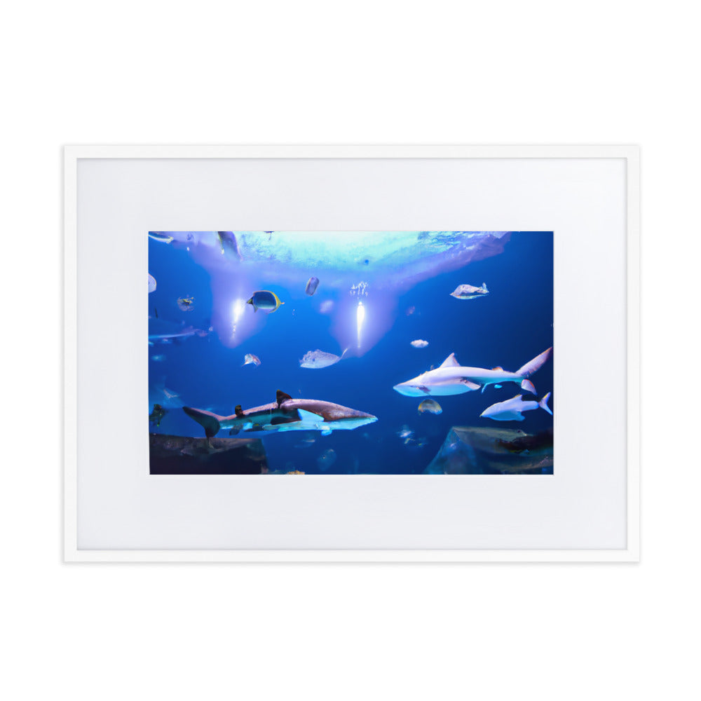 Peace at Sea Eingerahmtes Poster