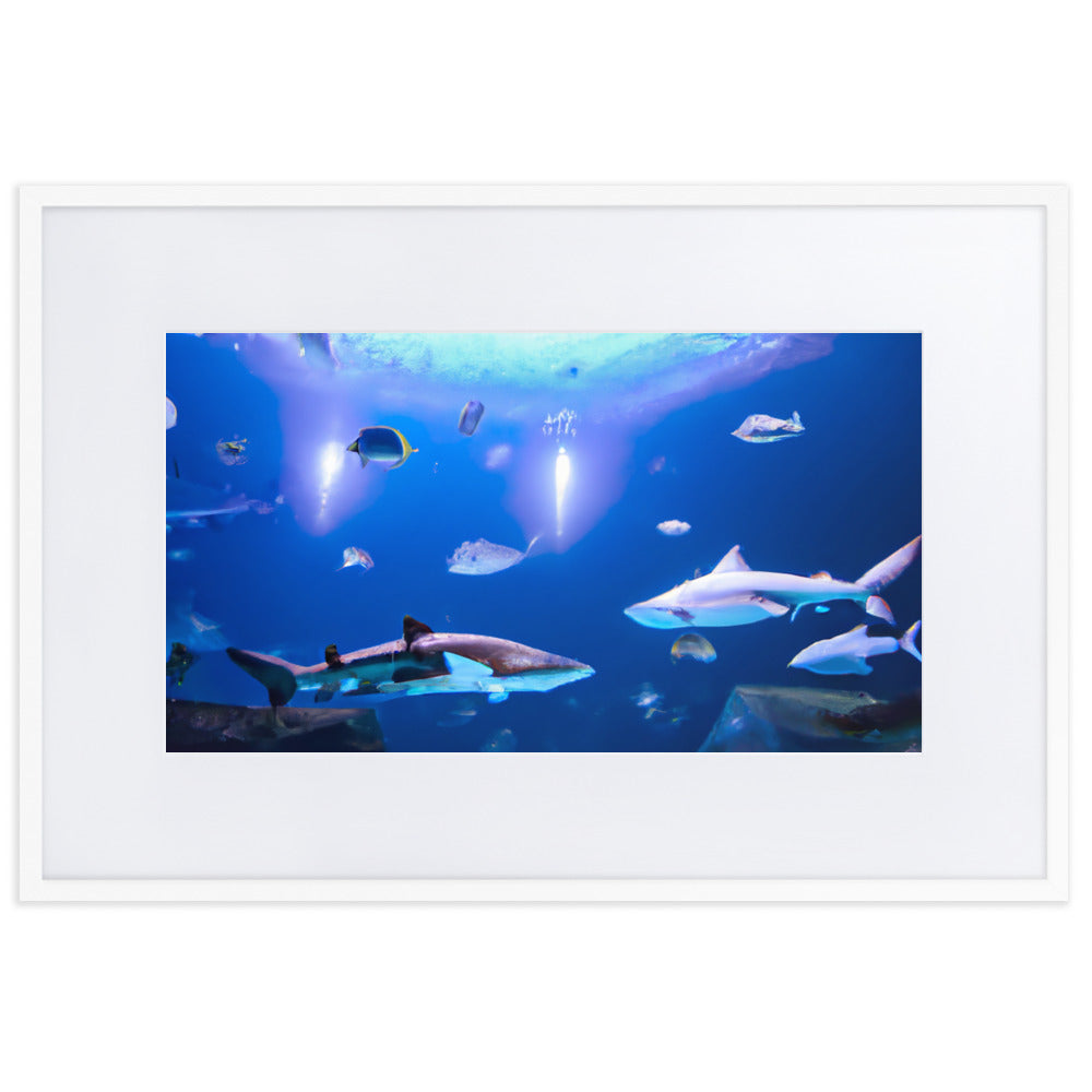 Peace at Sea Eingerahmtes Poster