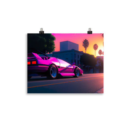 Sunshine Horizon Rahmenloses Poster