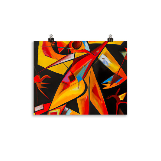 Red Dance Rahmenloses Poster
