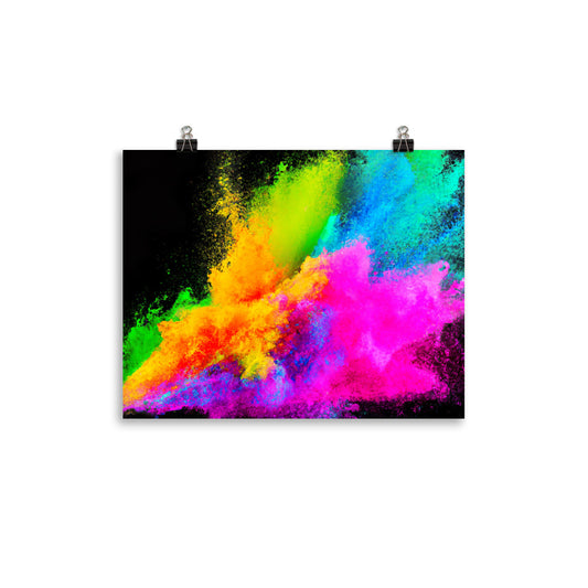 Colour Rahmenloses Poster