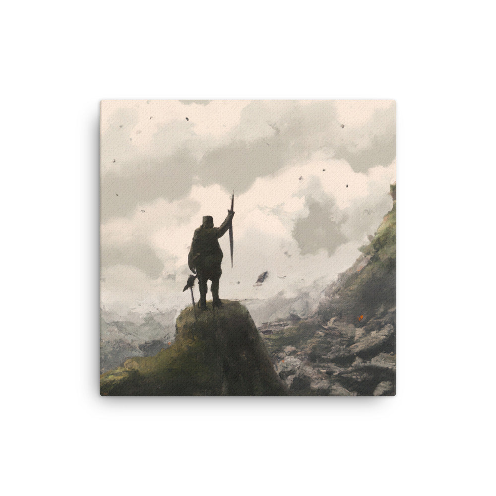 Old Soldier Leinwand