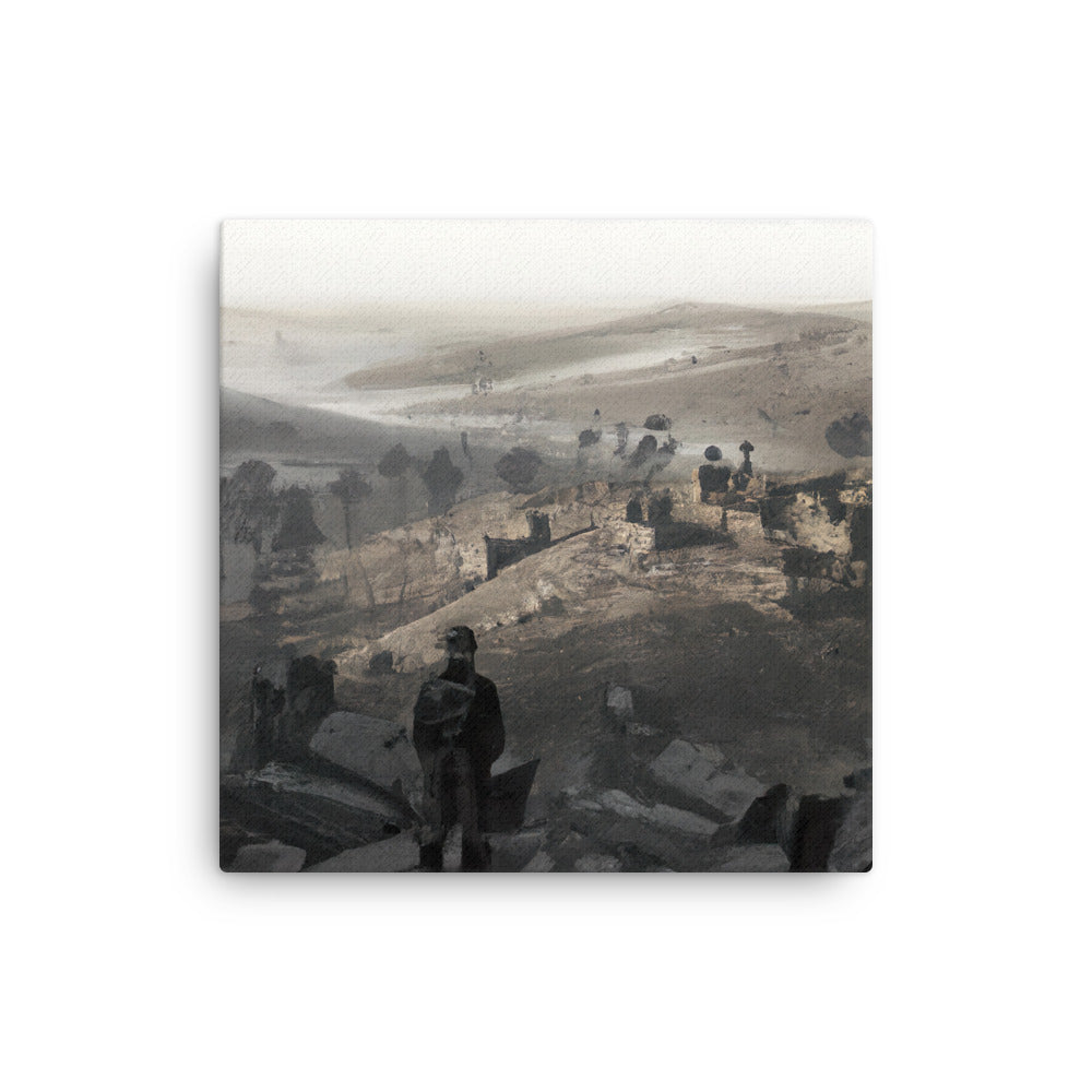 View of Terror Leinwand