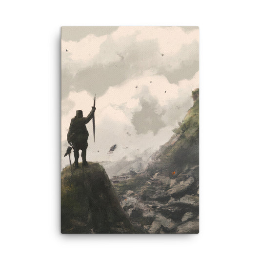 Old Soldier Leinwand