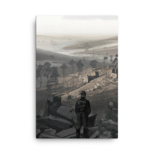 View of Terror Leinwand
